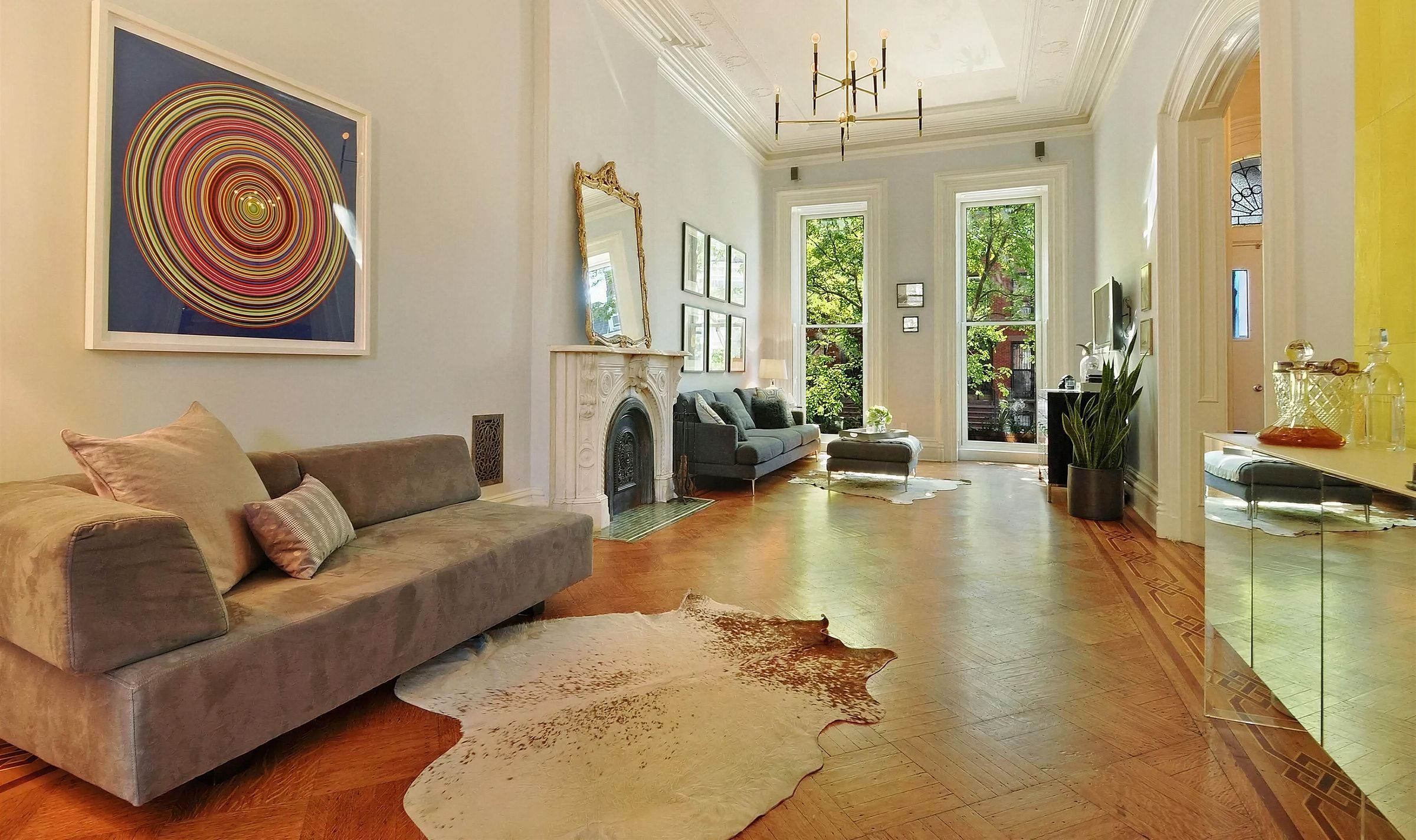 Parlor living room, Clinton Hill